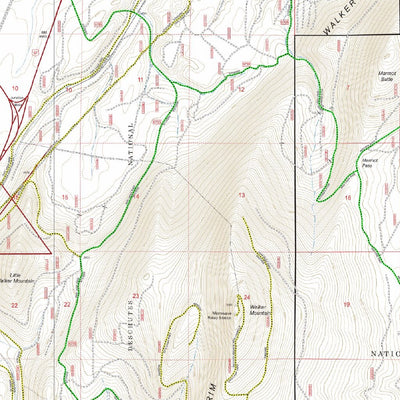 Crescent/Diamond Lake MVUM Quadrant Preview 3