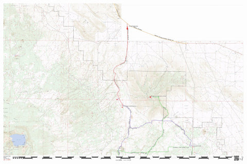 Oregon SxS Trail Coalition Central Oregon UTV Trail Map 2510 South to Derrick Cave Map 2 of 2 digital map