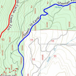 UTV Trail Map Santiam Pass East to Sisters Preview 2