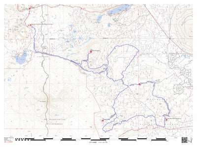 Oregon SxS Trail Coalition SXS Trail Sanitam Pass Butte, Lakes and Caves digital map