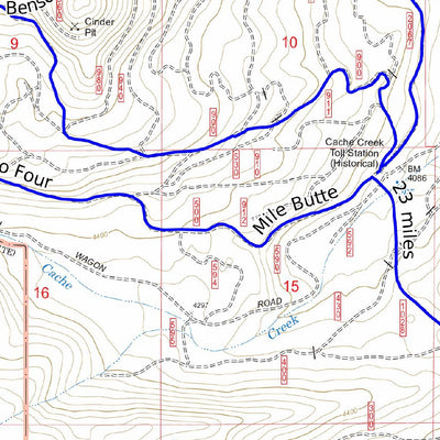 Oregon SxS Trail Coalition SXS Trail Sanitam Pass Butte, Lakes and Caves digital map