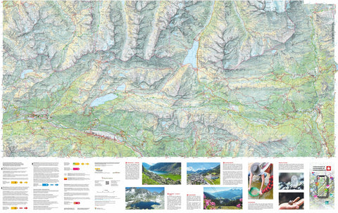 Orell Füssli Kartographie AG Disentis-Sedrun South, 1:25'000, Hiking Map bundle exclusive