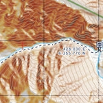 Orientación CABA Penitentes. Mendoza. Tamaño A2_50k digital map