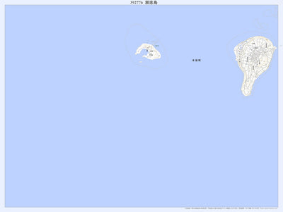 Pacific Spatial Solutions, Inc. 392776 瀬底島（せそこじま Sesokojima）, 地形図 digital map