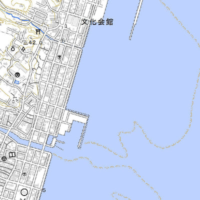Pacific Spatial Solutions, Inc. 412940 亀津（かめつ Kametsu）, 地形図 digital map