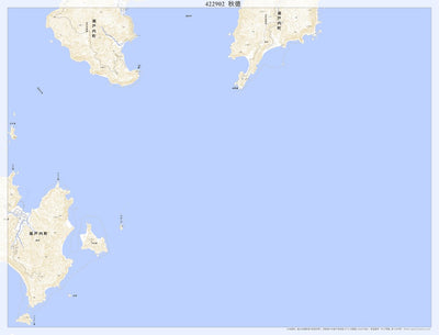 Pacific Spatial Solutions, Inc. 422902 秋徳（あきとく Akitoku）, 地形図 digital map