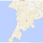 Pacific Spatial Solutions, Inc. 463045 佐多岬（さたみさき Satamisaki）, 地形図 digital map