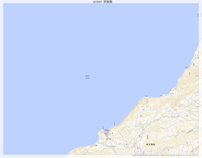 Pacific Spatial Solutions, Inc. 463055 伊座敷（いざしき Izashiki）, 地形図 digital map