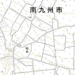Pacific Spatial Solutions, Inc. 463073 薩摩石垣（さつまいしかき Satsumaishikaki）, 地形図 digital map