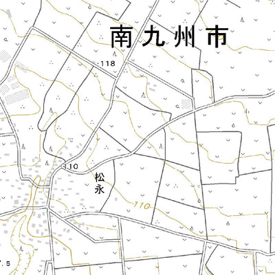 Pacific Spatial Solutions, Inc. 463073 薩摩石垣（さつまいしかき Satsumaishikaki）, 地形図 digital map