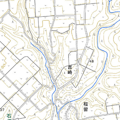 Pacific Spatial Solutions, Inc. 463073 薩摩石垣（さつまいしかき Satsumaishikaki）, 地形図 digital map