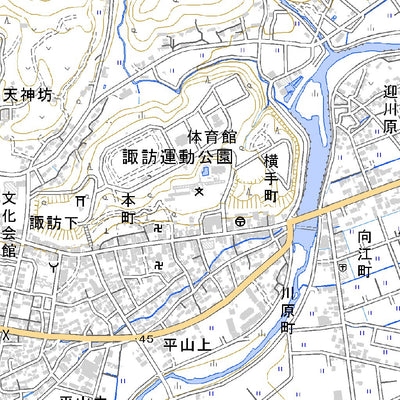 Pacific Spatial Solutions, Inc. 473003 知覧 （ちらん Chiran）, 地形図 digital map