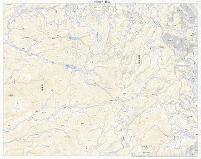 Pacific Spatial Solutions, Inc. 473023 春山 （はるやま Haruyama）, 地形図 digital map