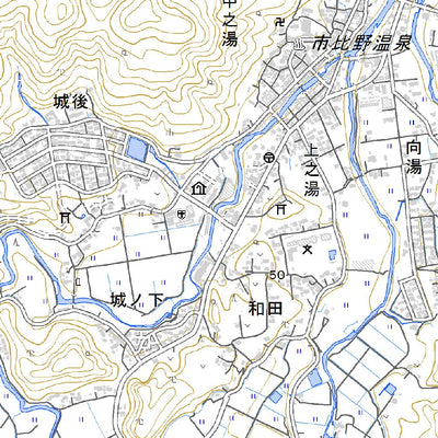 Pacific Spatial Solutions, Inc. 473053 塔之原 （とうのはら Tonohara）, 地形図 digital map