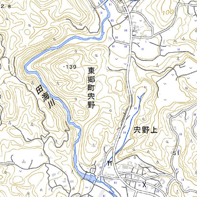 Pacific Spatial Solutions, Inc. 473062 東郷 （とうごう Togo）, 地形図 digital map