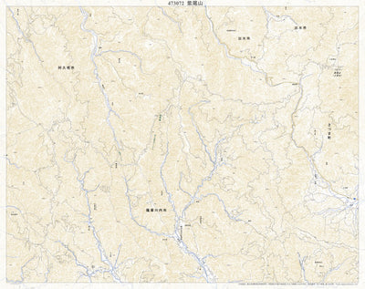 Pacific Spatial Solutions, Inc. 473072 紫尾山 （しびさん Shibisan）, 地形図 digital map