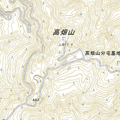Pacific Spatial Solutions, Inc. 473112 本城 （ほんじょう Honjo）, 地形図 digital map