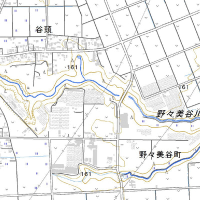 Pacific Spatial Solutions, Inc. 473150 庄内 （しょうない Shonai）, 地形図 digital map