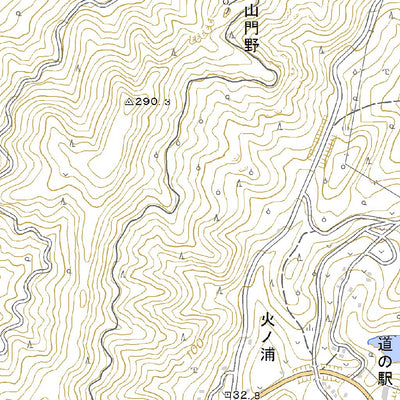 Pacific Spatial Solutions, Inc. 483011 黒之瀬戸（くろのせと Kuronoseto）, 地形図 digital map