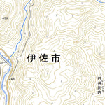Pacific Spatial Solutions, Inc. 483014 山野（やまの Yamano）, 地形図 digital map