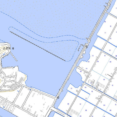 Pacific Spatial Solutions, Inc. 483064 八代（やつしろ Yatsushiro）, 地形図 digital map