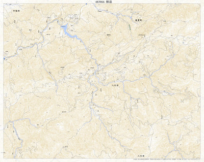 Pacific Spatial Solutions, Inc. 483066 柿迫（かきざこ Kakizako）, 地形図 digital map
