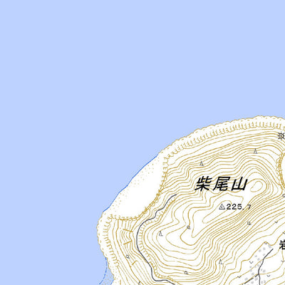 Pacific Spatial Solutions, Inc. 483073 三角（みすみ Misumi）, 地形図 digital map