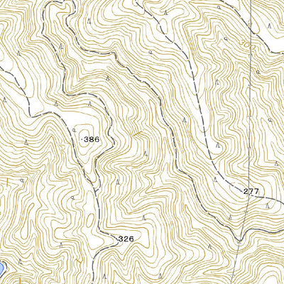 Pacific Spatial Solutions, Inc. 483112 三納 （みのう Mino）, 地形図 digital map