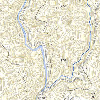 Pacific Spatial Solutions, Inc. 483122 瓢丹淵 （ひょうたんぶち Hyotambuchi）, 地形図 digital map