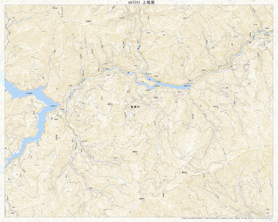 Pacific Spatial Solutions, Inc. 483151 上椎葉 （かみしいば Kamishiiba）, 地形図 digital map