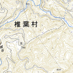 Pacific Spatial Solutions, Inc. 483151 上椎葉 （かみしいば Kamishiiba）, 地形図 digital map