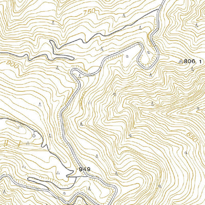 Pacific Spatial Solutions, Inc. 483152 清水岳 （しみずだけ Shimizudake）, 地形図 digital map