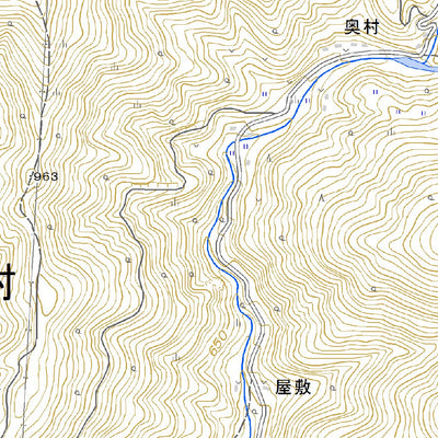 Pacific Spatial Solutions, Inc. 483161 胡摩山 （ごまやま Gomayama）, 地形図 digital map