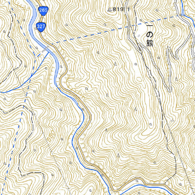 Pacific Spatial Solutions, Inc. 483161 胡摩山 （ごまやま Gomayama）, 地形図 digital map