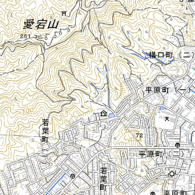 Pacific Spatial Solutions, Inc. 483165 延岡 （のべおか Nobeoka）, 地形図 digital map