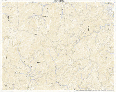 Pacific Spatial Solutions, Inc. 483172 諸塚山 （もろつかやま Morotsukayama）, 地形図 digital map