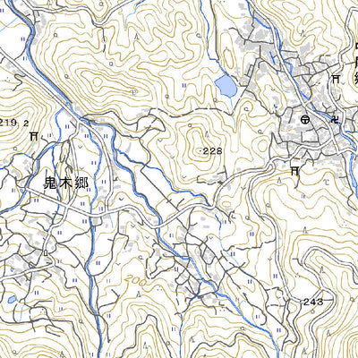 Pacific Spatial Solutions, Inc. 492957 嬉野 （うれしの Ureshino）, 地形図 digital map