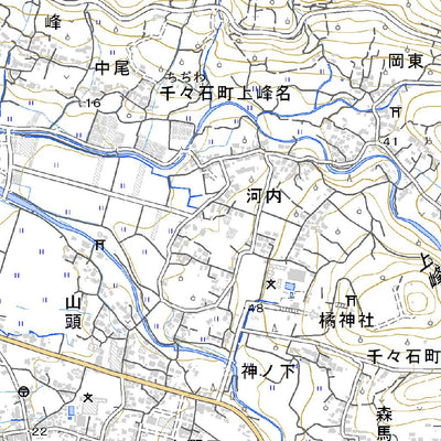 Pacific Spatial Solutions, Inc. 493011 愛野（あいの Aino）, 地形図 digital map