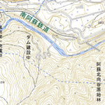 Pacific Spatial Solutions, Inc. 493027 立野（たての Tateno）, 地形図 digital map
