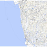 Pacific Spatial Solutions, Inc. 493033 荒尾（あらお Arao）, 地形図 digital map