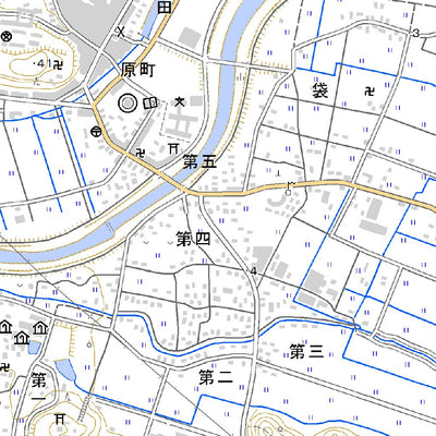 Pacific Spatial Solutions, Inc. 493050 鹿島（かしま Kashima）, 地形図 digital map