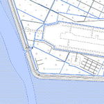Pacific Spatial Solutions, Inc. 493052 佐賀空港（さがくうこう Sagakuko）, 地形図 digital map