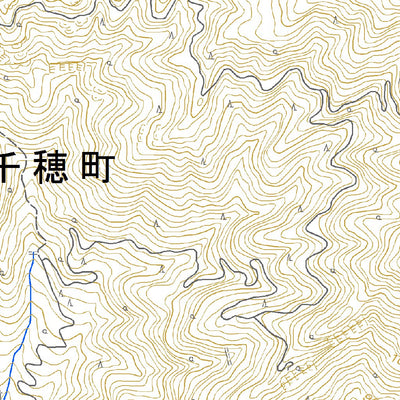 Pacific Spatial Solutions, Inc. 493112 祖母山 （そぼさん Sobosan）, 地形図 digital map