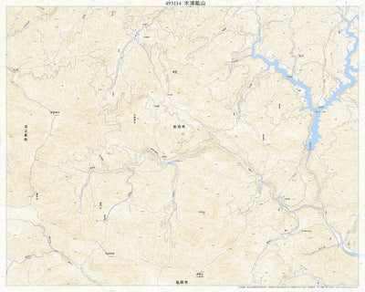 Pacific Spatial Solutions, Inc. 493114 木浦鉱山 （きうらこうざん Kiurakozan）, 地形図 digital map