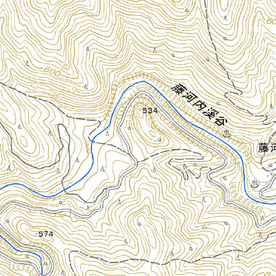 Pacific Spatial Solutions, Inc. 493114 木浦鉱山 （きうらこうざん Kiurakozan）, 地形図 digital map