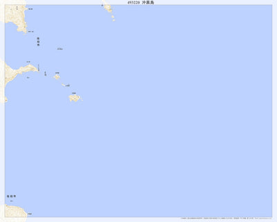 Pacific Spatial Solutions, Inc. 493220 沖黒島 （おきぐろしま Okiguroshima）, 地形図 digital map