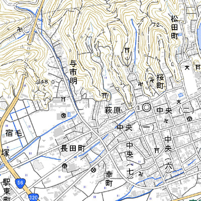Pacific Spatial Solutions, Inc. 493235 宿毛 （すくも Sukumo）, 地形図 digital map