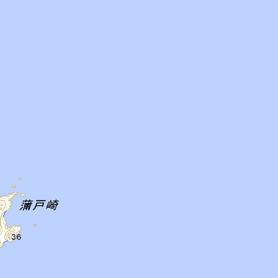 Pacific Spatial Solutions, Inc. 493240 保戸島 （ほとじま Hotojima）, 地形図 digital map