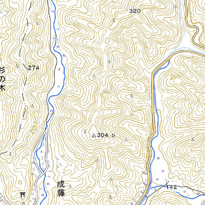 Pacific Spatial Solutions, Inc. 493275 近永 （ちかなが Chikanaga）, 地形図 digital map