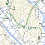 Pacific Spatial Solutions, Inc. 493361 窪川 （くぼかわ Kubokawa）, 地形図 digital map